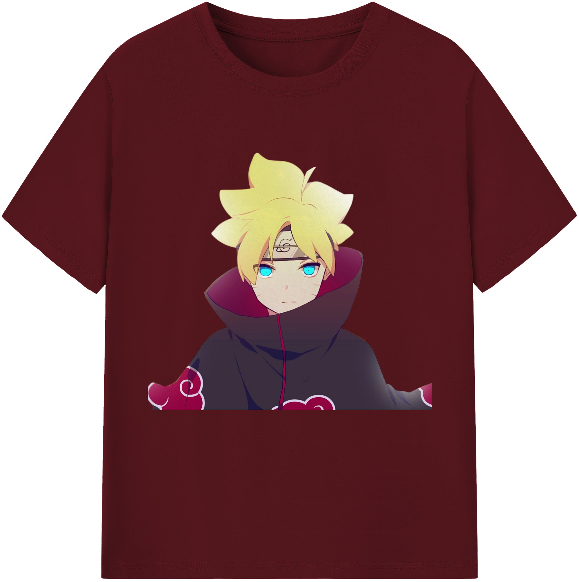 （画像用） NARUTO -ナルト- うずまき ボルト Uzumaki Boruto 綿100％半袖Tシャツ（フロントプリント）